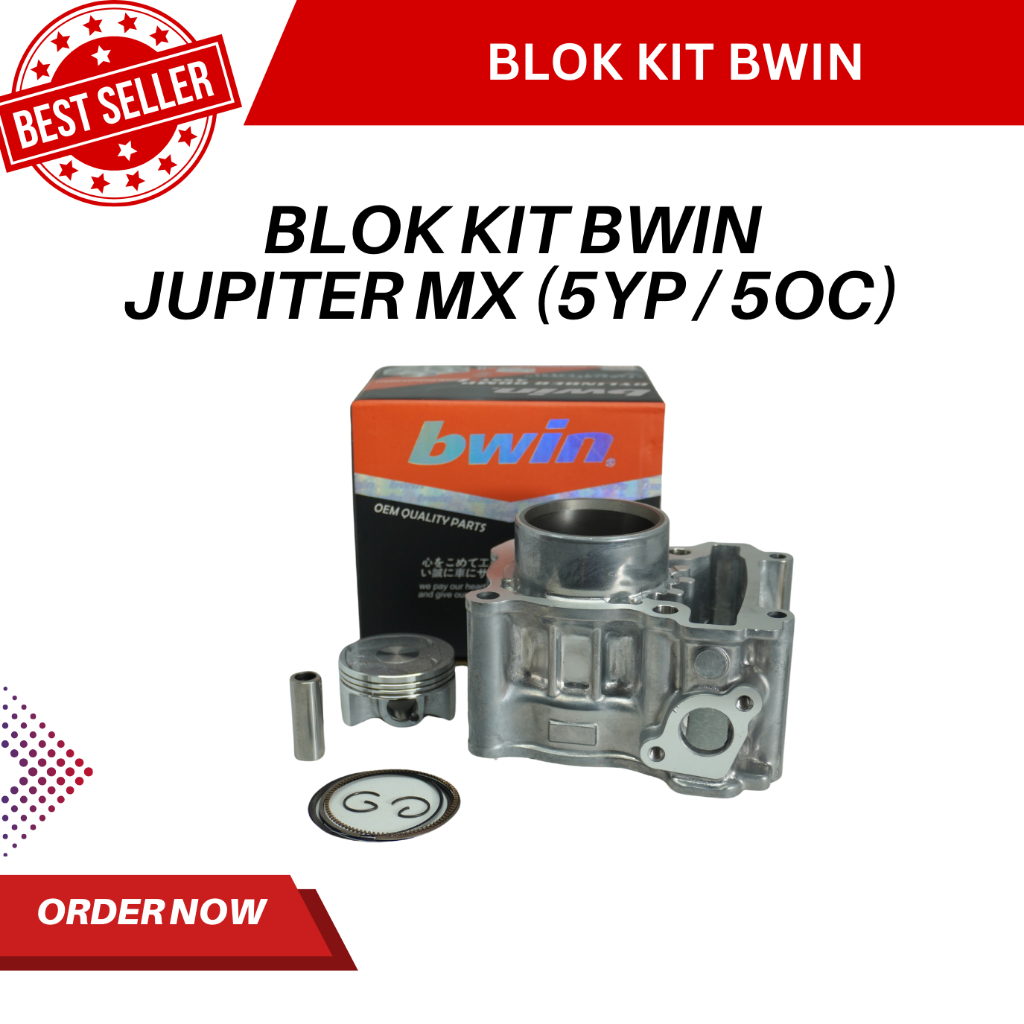 BLOK KIT / CYLINDER BLOK JUPITER MX (5YP / 5OC) BWIN