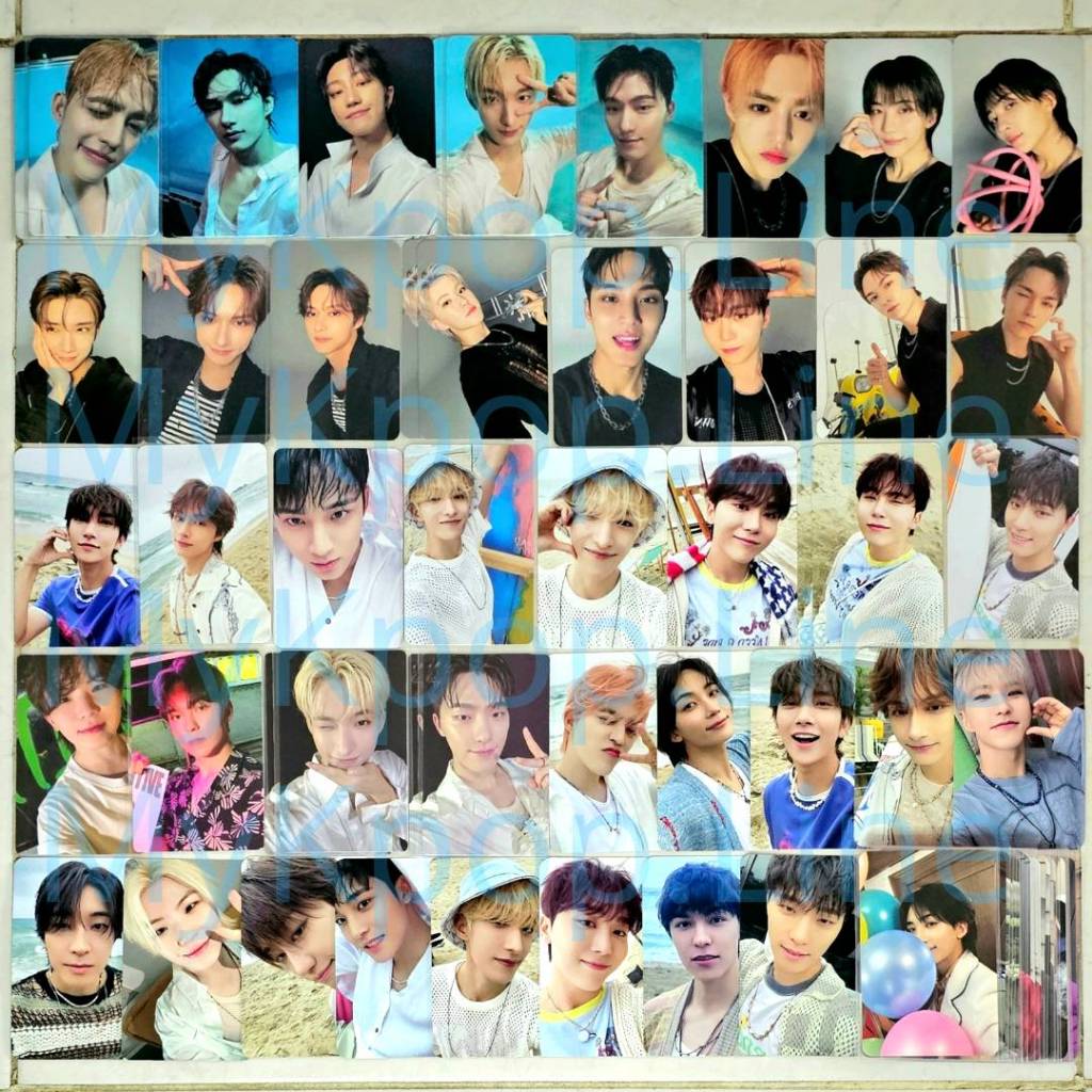PC Seventeen Spill The Feels Carver Album Feels You Blue New Photocard STF Binder Booklet Scoups Jeo