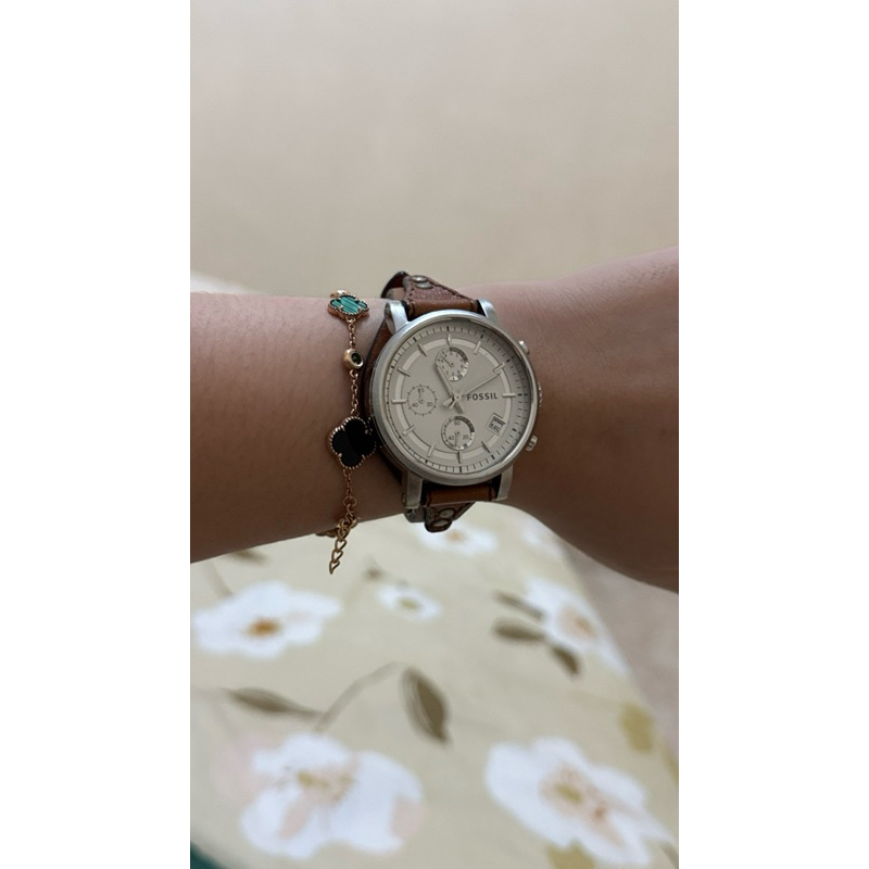 jam fossil boyfriend original lengkap box