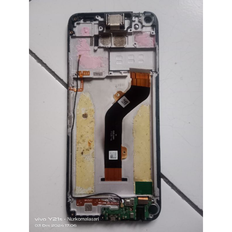 Lcd infinix not 7 ori cabutan second