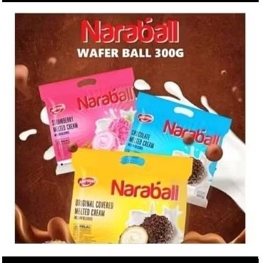 

Naraya Naraball melted cream Ball Wafer