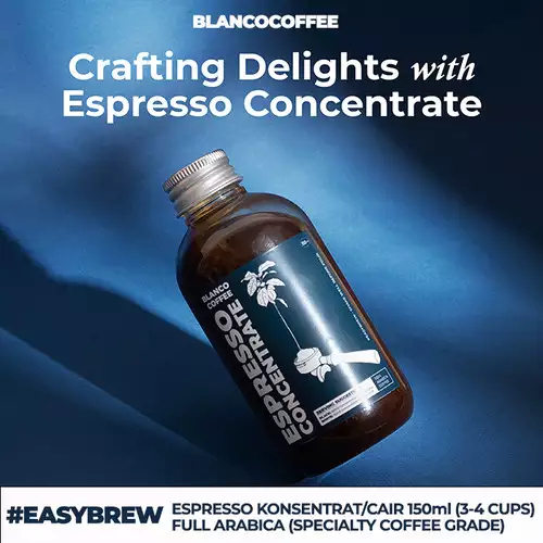 

Espresso Konsentrat Full Arabica 150 ml - Specialty Coffee by Blanco Coffee