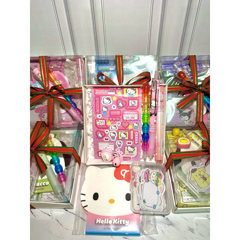 Souvenir christmas for kids / kado natal anak anak / souvenir natal sanrio / alat tulis sanrio