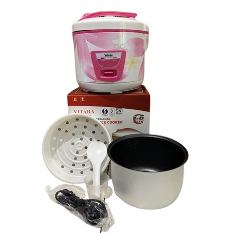 MAGIC COM VITARA 1,8 LITER / Penanak Nasi Magic Com Rice Cooker Vitara Sonic 1,8L 1,8Liter 3in1 Mura
