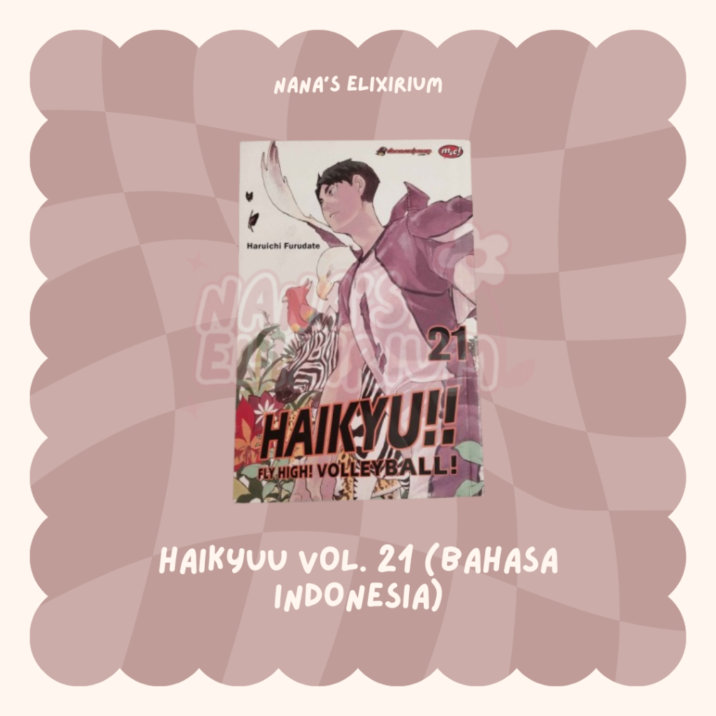 [PRELOVED BOOK] Manga Haikyuu Volume Vol. 21 Bahasa Indonesia