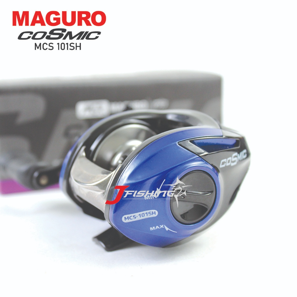 Reel BC MAGURO COSMIC 101SH | Bait Casting | Handle Kiri | Laut Sungai Rawa Danau