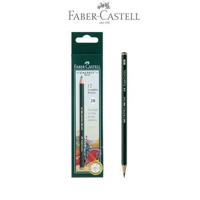 

Faber-Castell Pensil Tulis Ujian - 2B Castell 9000 isi 12 pcs