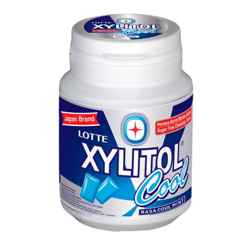 

LOTTE XYLITOL Permen Karet Cool Mint 55,1 g