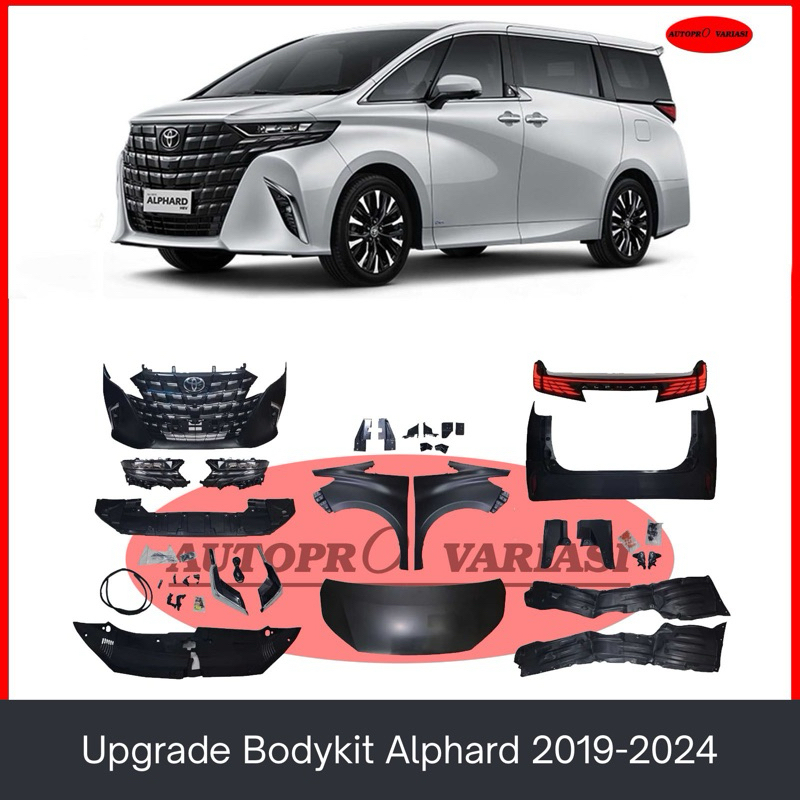 Upgrade Bodykit Alphard 2019-2024