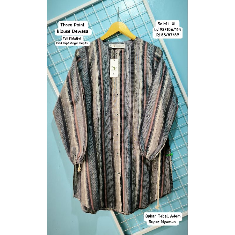 Kemeja Wanita Original Brand Three Point