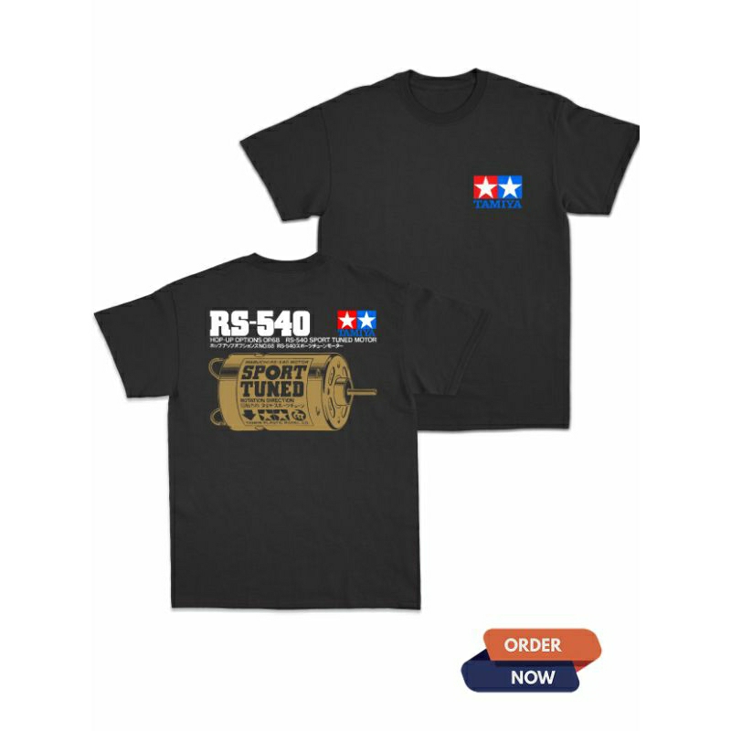 KAOS TAMIYA mini 4wd baju unisex premium cotton tshirt distro pria