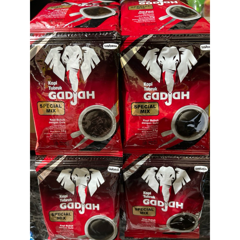 

KOPI GADJAH SPECIAL MIX RENCENG ( ISI 10 SACHET )