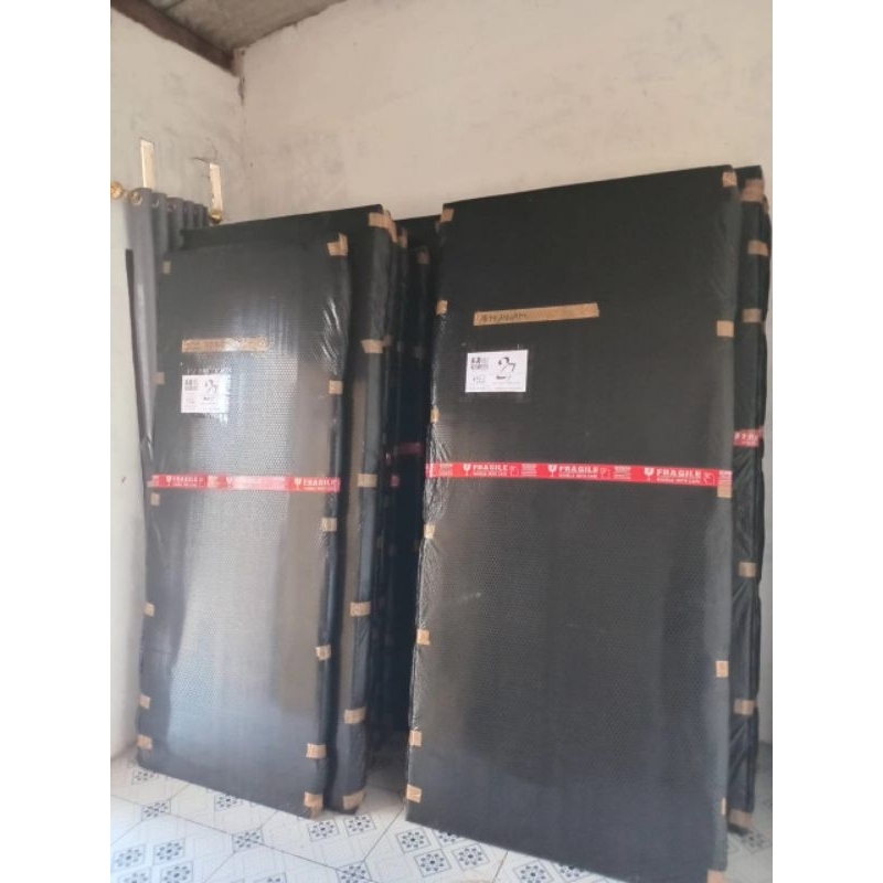 

kardus+bublewarp buat pintu biar lebih aman