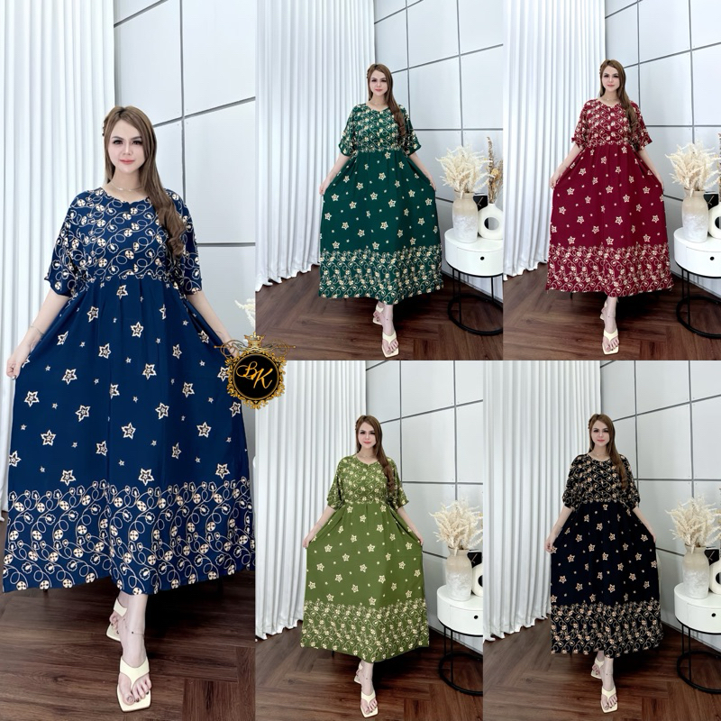 Daster Chibi Jumbo Ld 130| Daster Jumbo Terbaru| Dress Chibi Jumbo| Daster Jumbo Ld 130