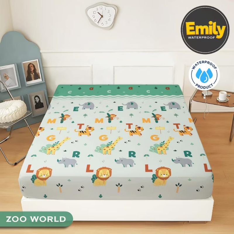Sprei Waterproof Anti Air Dan Anti Bocor Ompol Ukuran No1/No2 Dan No3