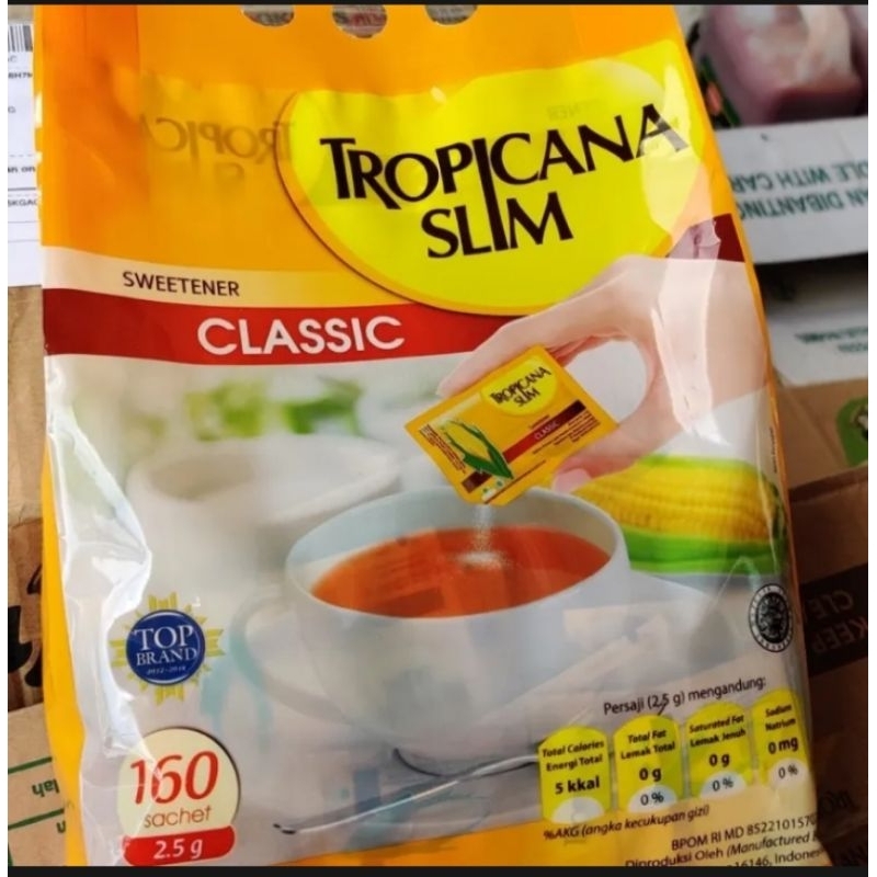 

Tropicana Slim Classic 160 sachet