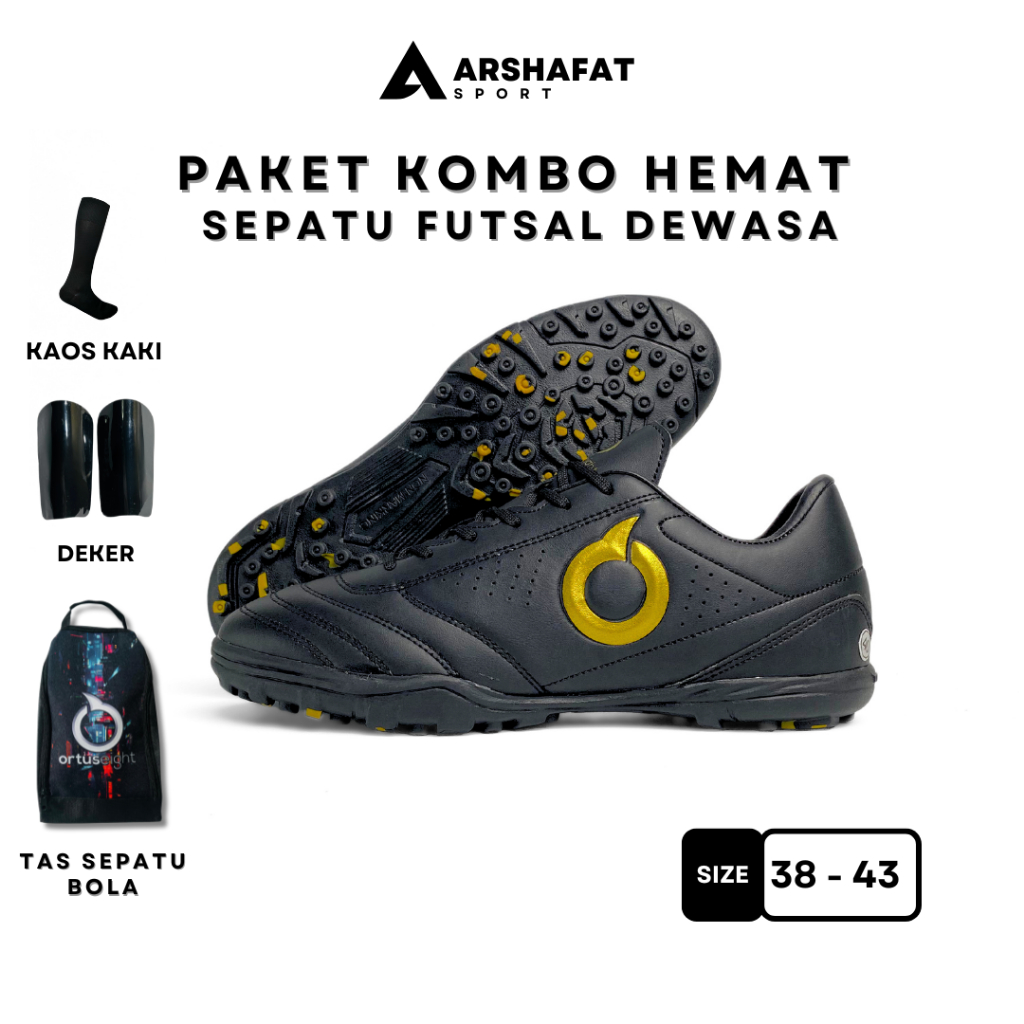 Sepatu futsal Ortuseight Terbaru size 38-43