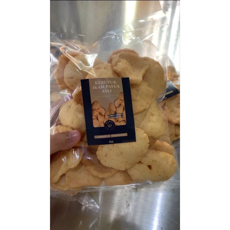 

kerupuk ikan payus asli 100 gram
