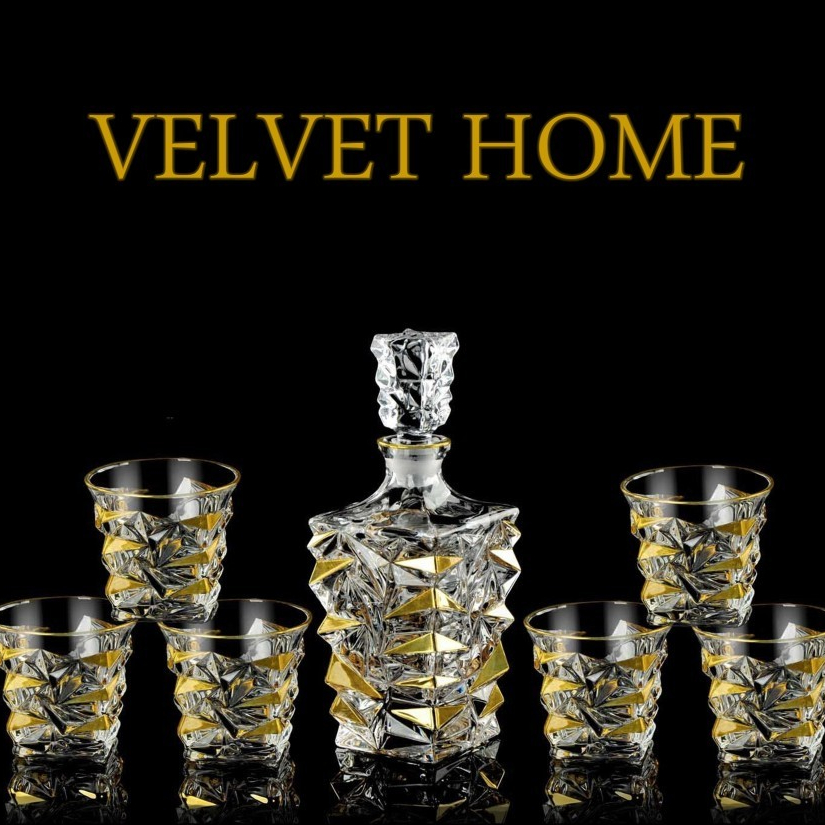 whiskey glass set gift hampers gelas kaca premium hadiah natal - Golden Spike