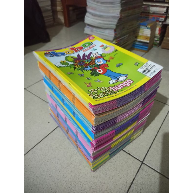 majalah Bobo JUNIOR baru,  edisi tahun  2020/2021/2022 . Dijual satuan, untuk anak Balita, Paud, TK