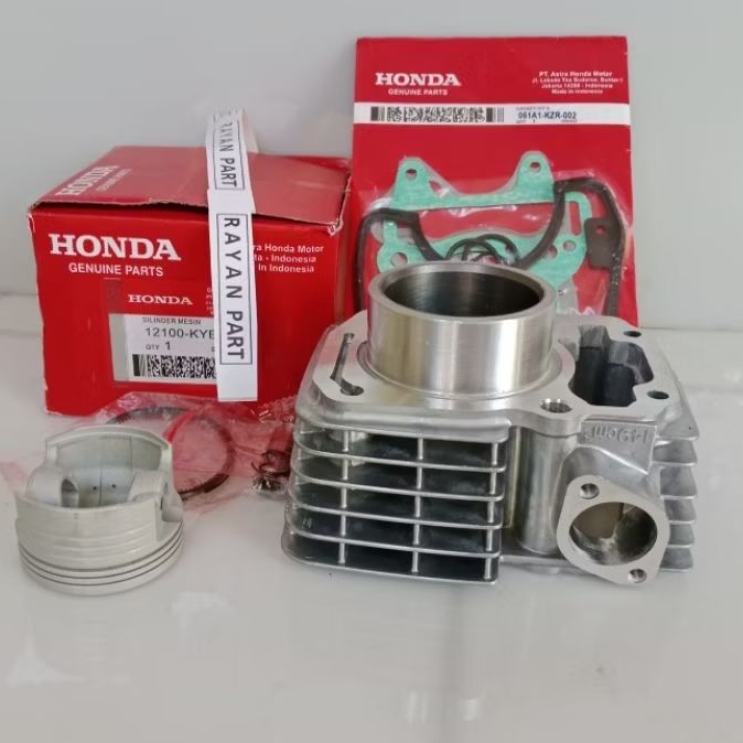 BLOK SEHER MEGAPRO NEW MEGAPRO NEW BLOK+PISTON+TOP SET (KYE)