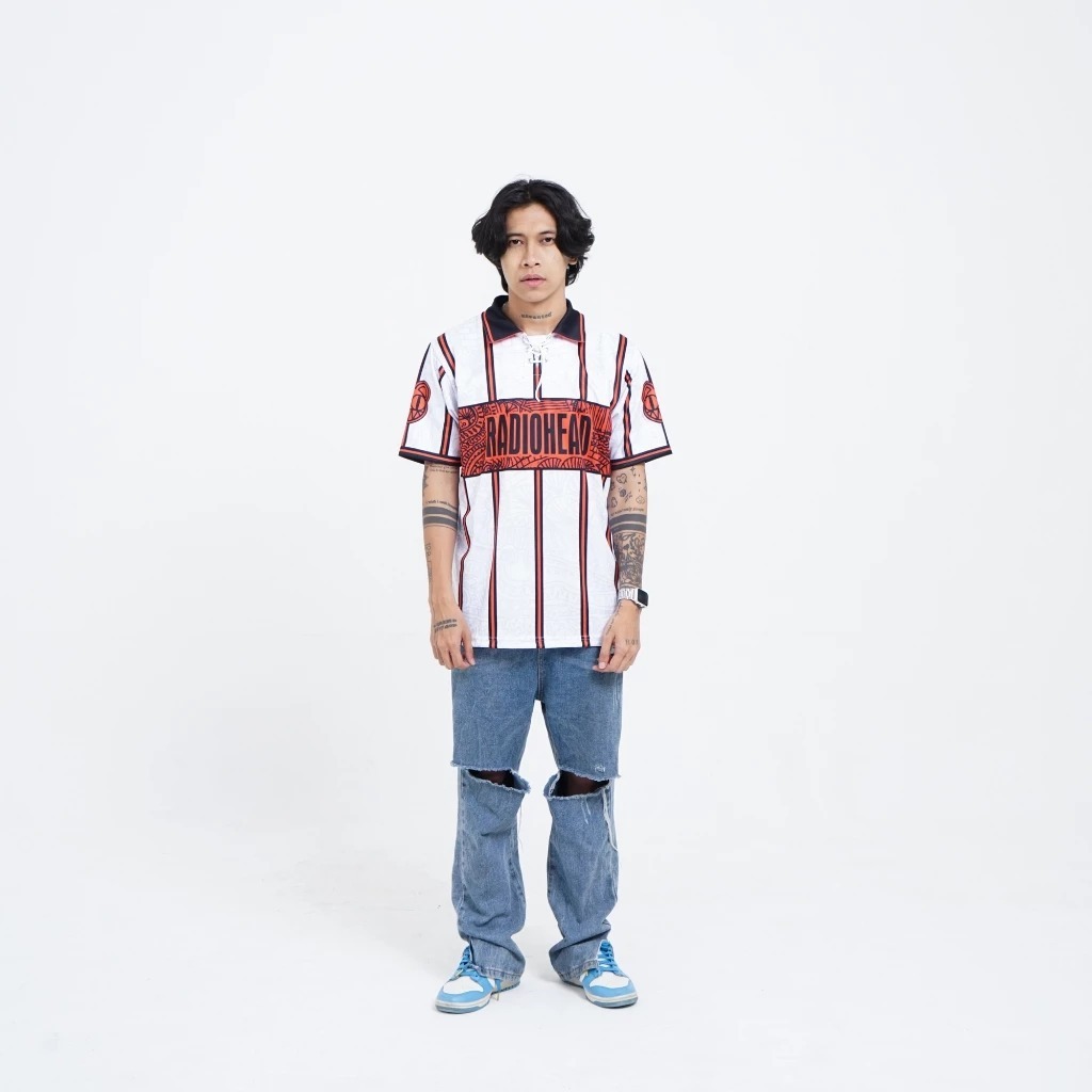 Radiohead Jersey - Casual Jersey - Jersey Vintage - Jersey Band - Jersey Terbaru - Full Print - Prem