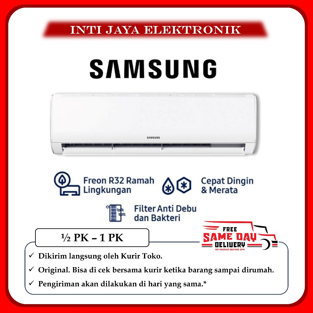 AC SAMSUNG 1/2 PK - 1 PK GARANSI RESMI NEW SERIES 05BGH 09BGH - AR05BGHQASIN AR09BGHQASIN