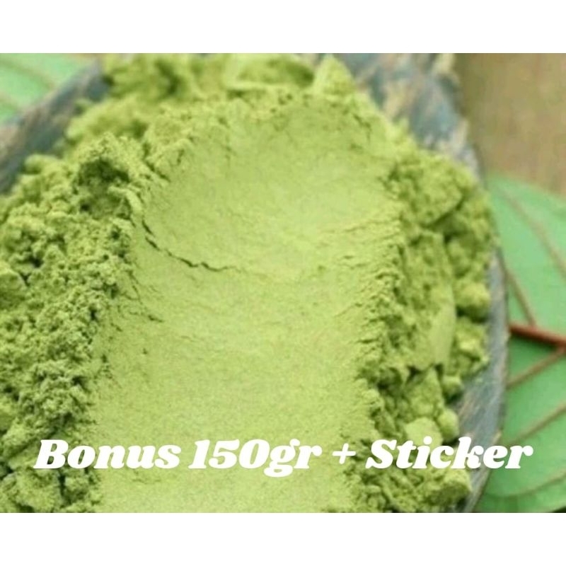 

Teh bubuk Super hijau 1kg+150gr+stiker