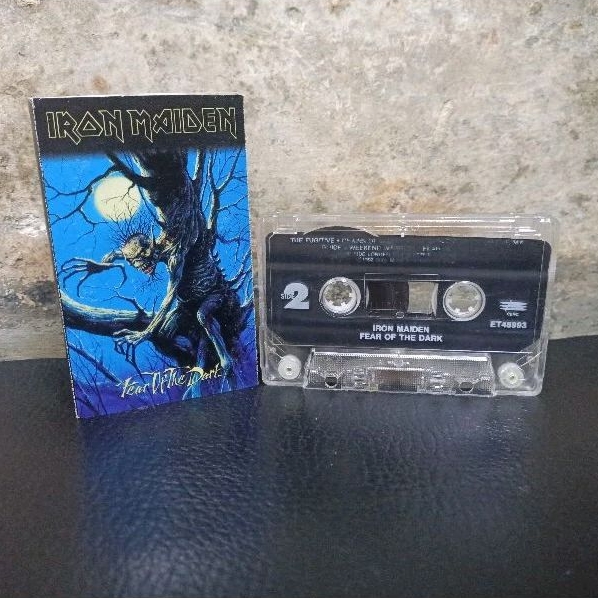 kaset pita iron Maiden VG US Press kaset metal original