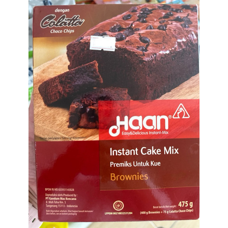 

HAAN Brownies Kukus 475gram