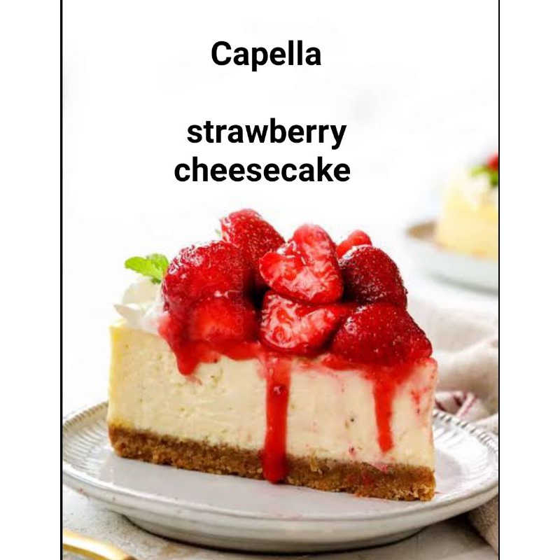 

Capella strawberry cheesecake 15ml