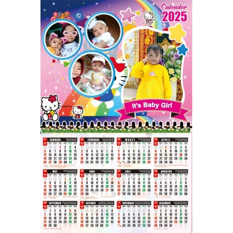 

Kalender Foto desain suka-suka