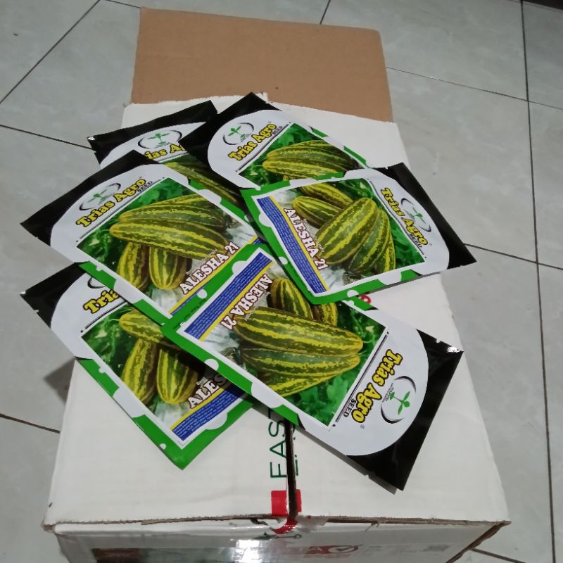 Benih buah Timun Suri Jumbo blaster Alesha 21 (Perawatan Mudah) Isi 10 Gram Expayed. 2026 Terbaru - 