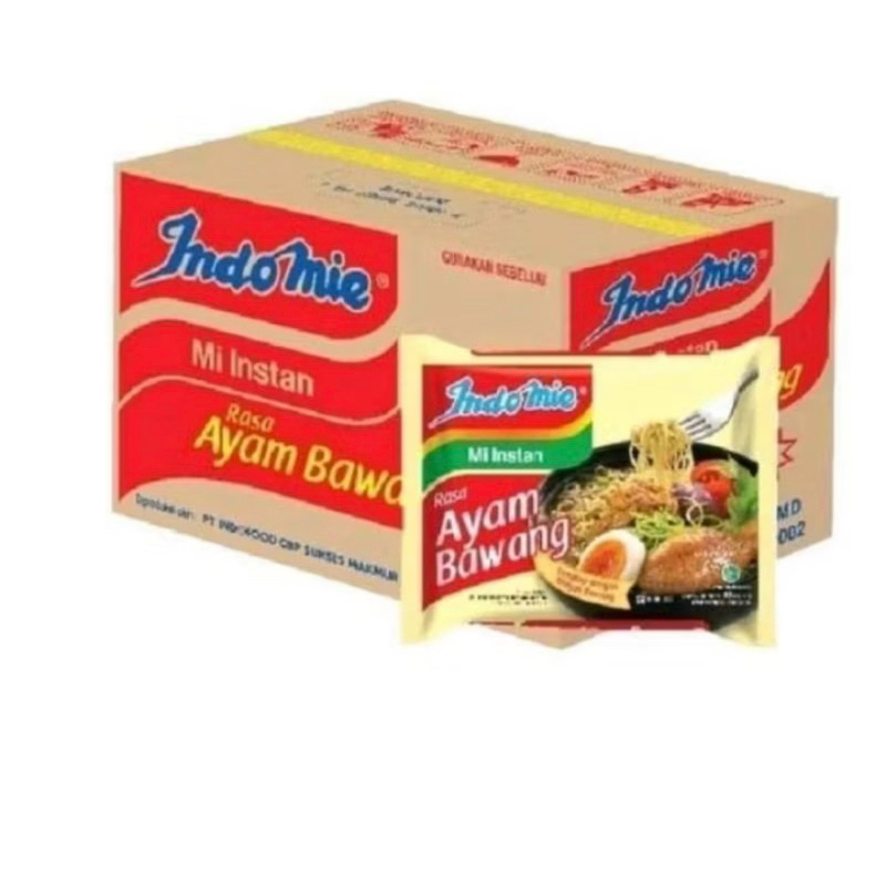 

Indomie ayam bawang 1 dus isi 40