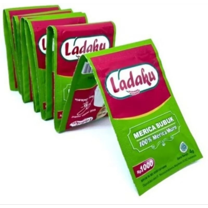 

Ladaku merica bubuk 1renteng isi 10sachet