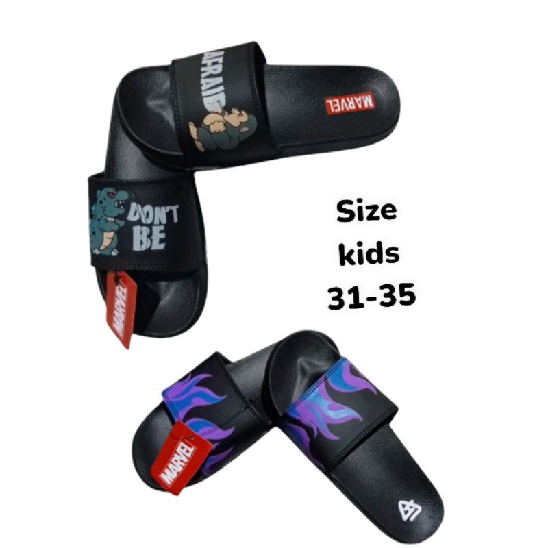 SANDAL KIDS TERLARIS SANDAL ANAK PRIA/WANITA SANDAL SLIDE ON PREMIUM