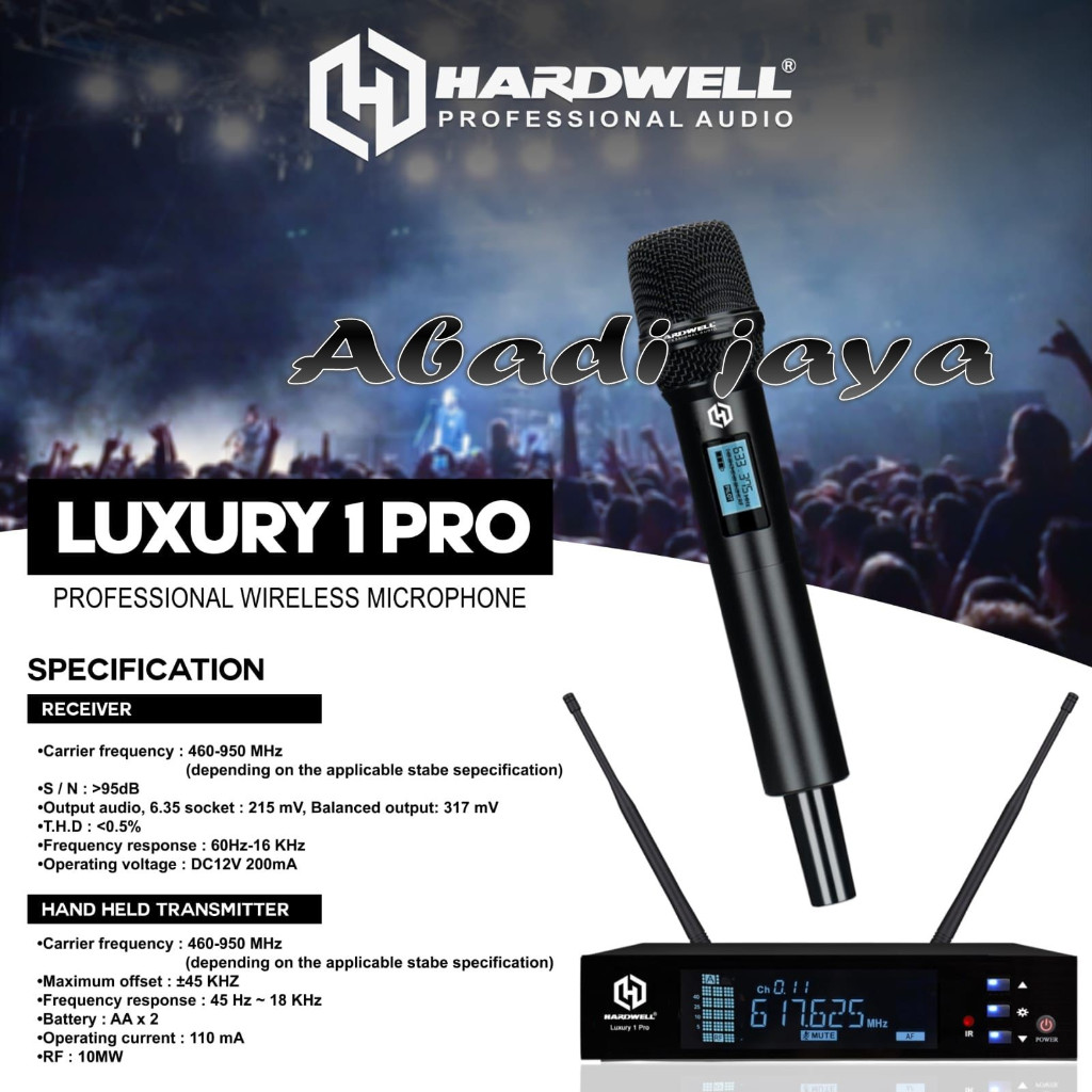 Hardwell Professional Audio Aladijaya Luxury 1 Pro Microwave