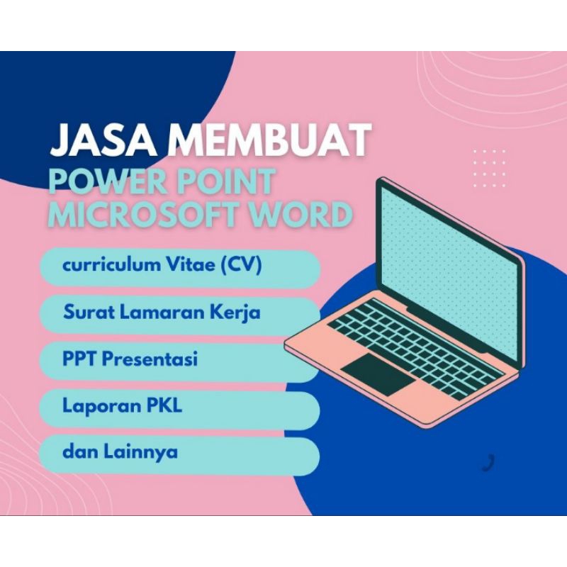 JASA-Membuat PowerPoint Microsoft Word (CV ATS/Kreatif, Surat Lamaran kerja, Presentasi PPT, Membuat