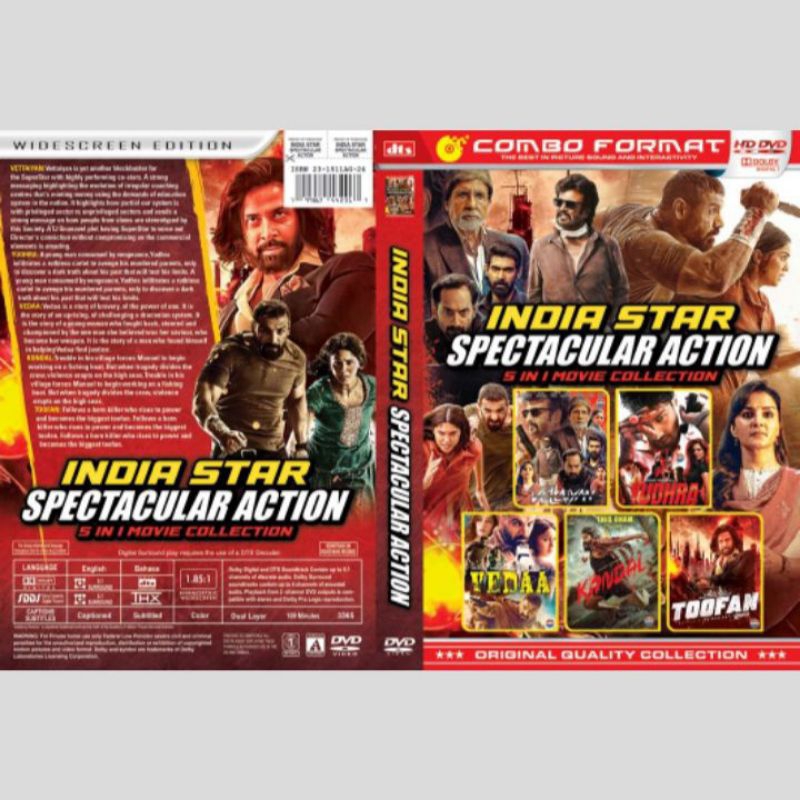 Kaset Koleksi Film India Star Spectacular Action