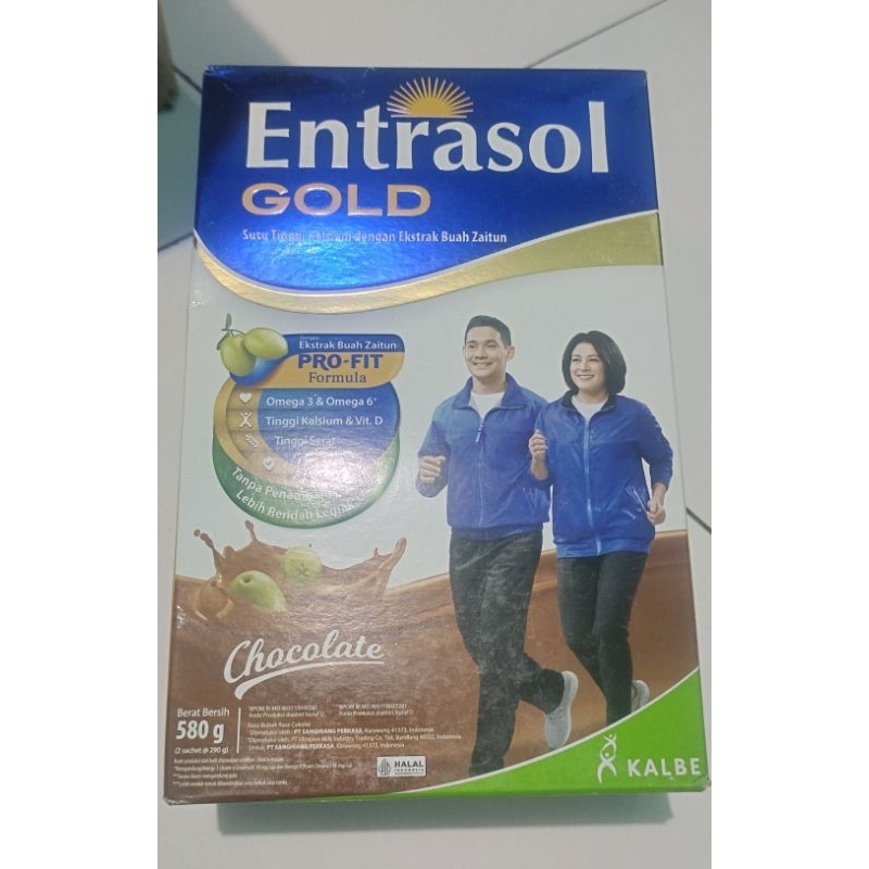 

ENTRASOL GOLD 580gram rasa COKLAT susu tinggi kalsium