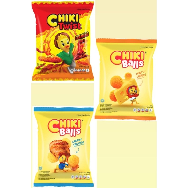 

CHIKI BALLS / TWIST Makanan Ringan All Varian 55g