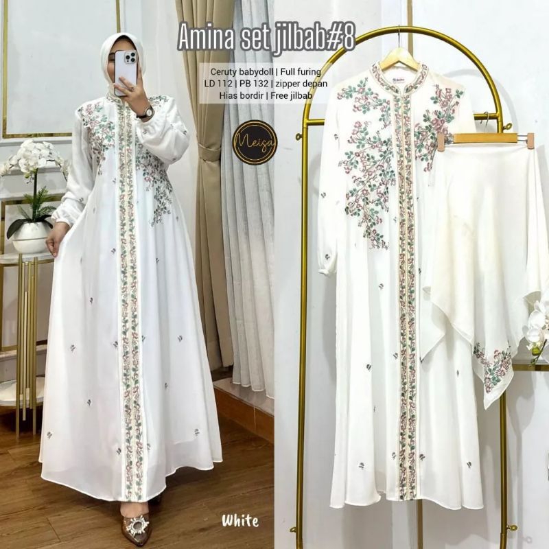Amina Set Hijab/Amina set hijab 2/Amina Set hijab 3/Amina Set Hijab 4/Amina Set Hijab 6/Amina Set hi
