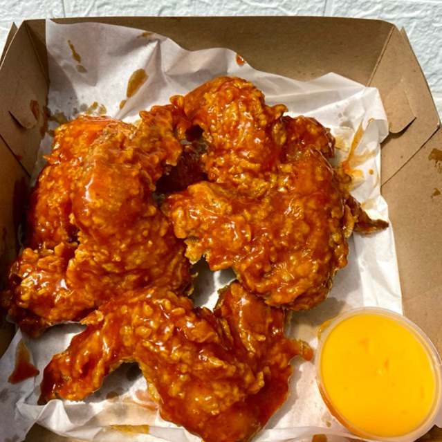 

Korean Wings isi 5 free saus keju