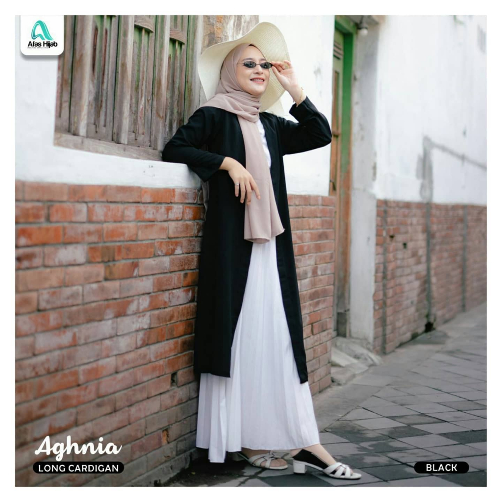 Terbaru Cardigan Outer Afas Aghnia Long Cardigan Ready Dior Madome Premium