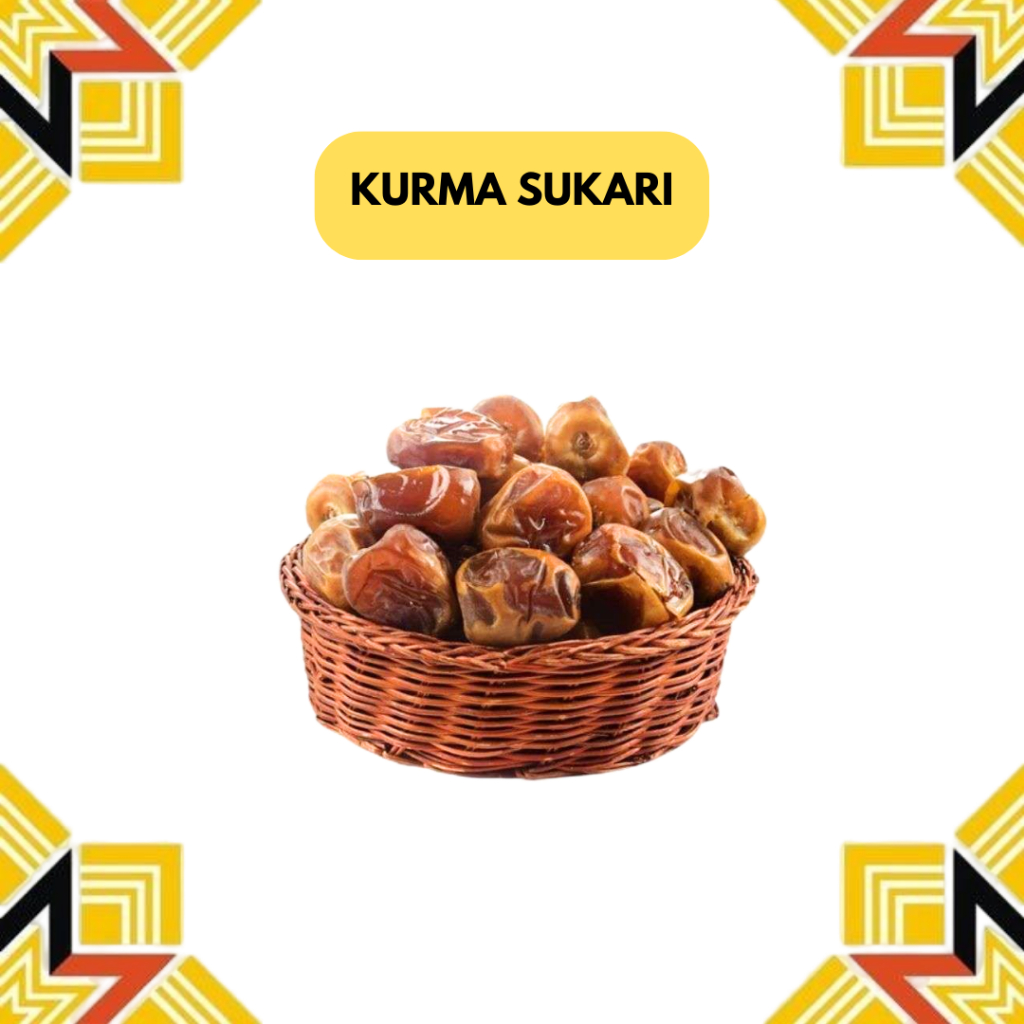 

KURMA SUKARI PREMIUM PER 100GR - ASLI MANIS, SEGAR, DAN BERKUALITAS