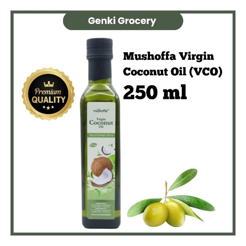 

Mushoffa Virgin Coconut Oil VCO 250 ml 100% Premium Quality