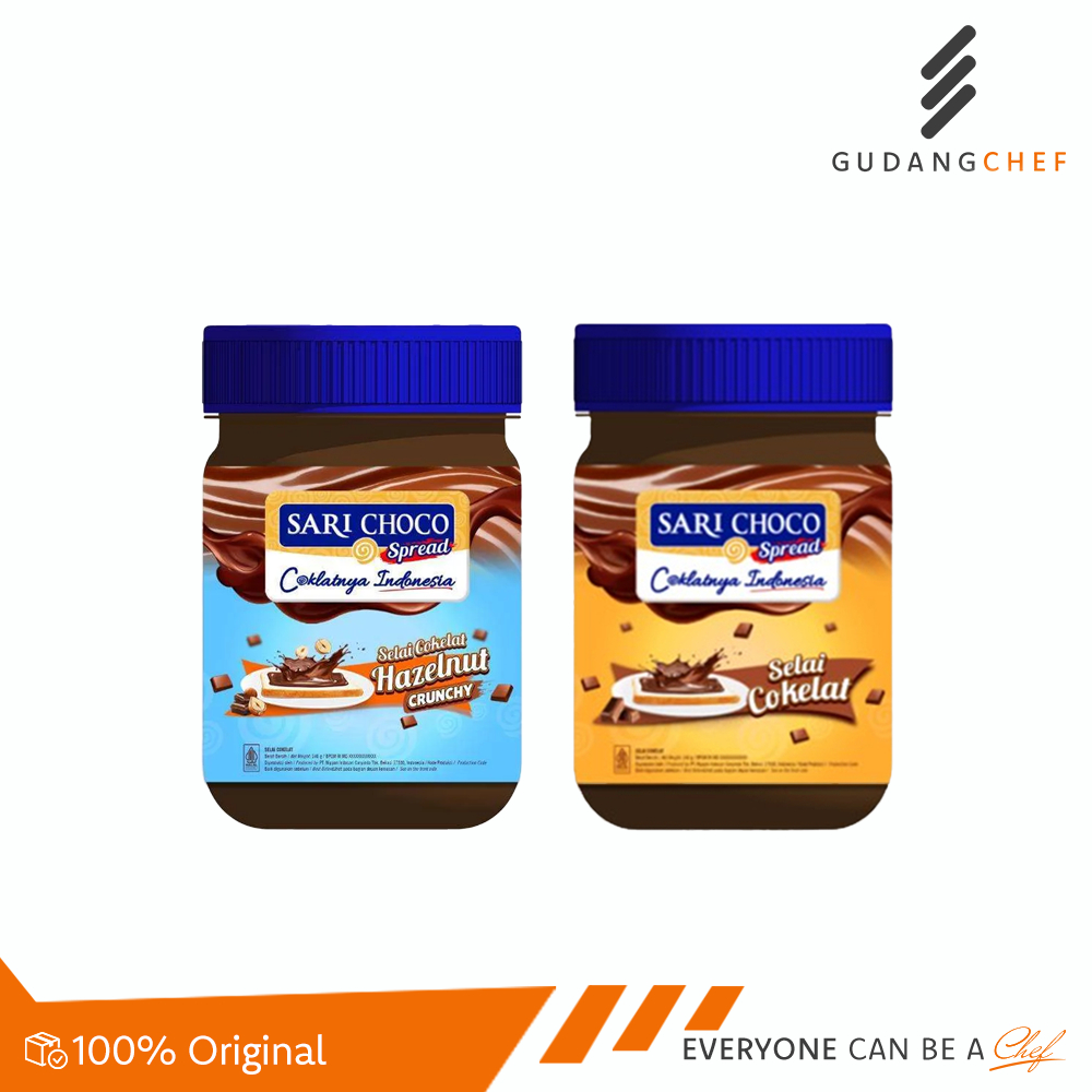 

Sari Choco Paste 150gr - Choco & Hazelnut Spread Lezat dan Lembut