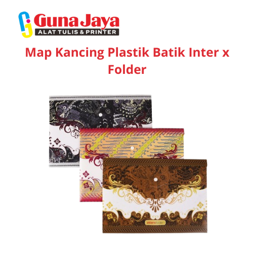 

Map Kancing Plastik Batik Inter x Folder