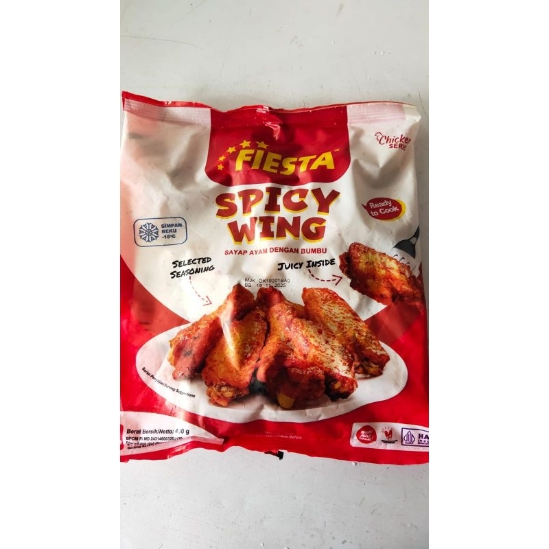 

Fiesta Spicy Wing 400gr