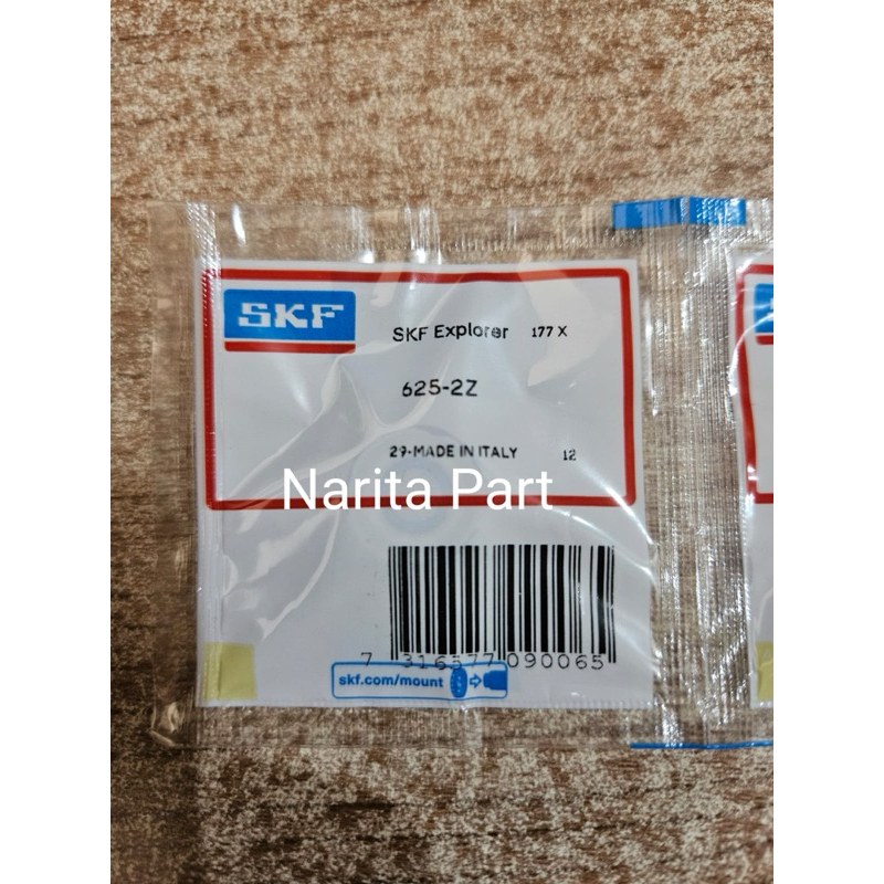 Bearing miniature 625 2z SKF 625 ZZ. Ukuran 5x16x5 Tutup besi